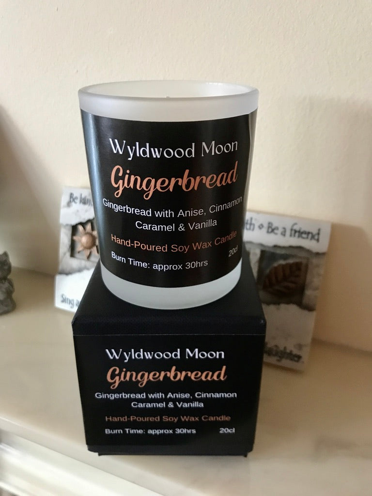 'Gingerbread' Soy Candle in a Glass