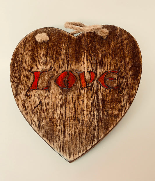 Antique-Look Heart