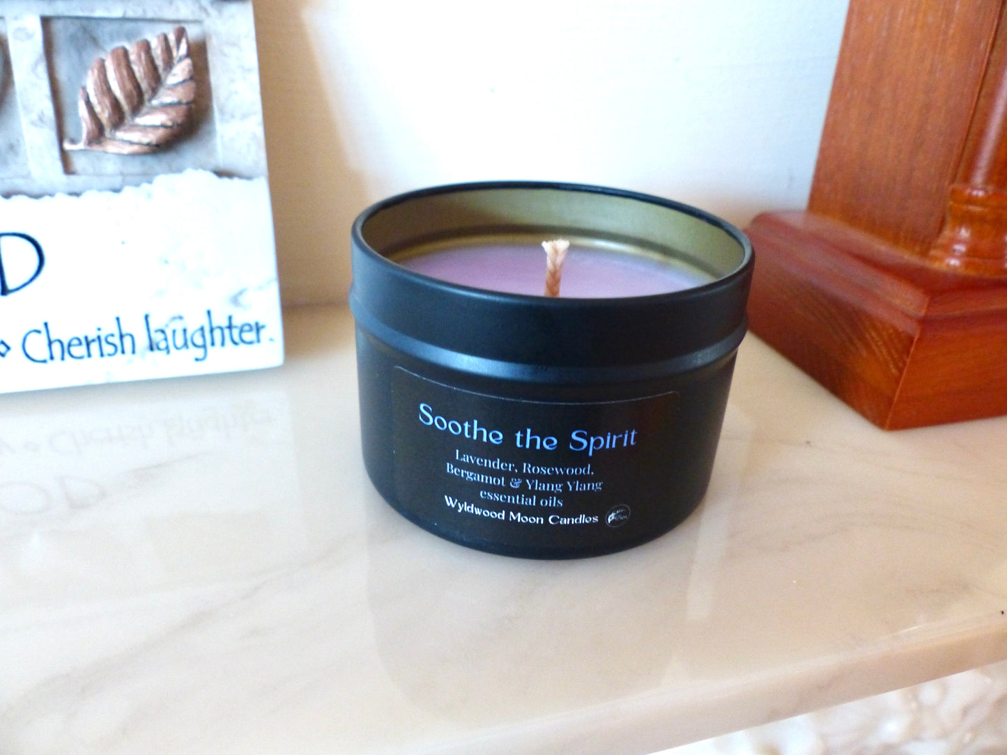 Soothe the Spirit (Soothing and Calming Scent) Candle in a Tin